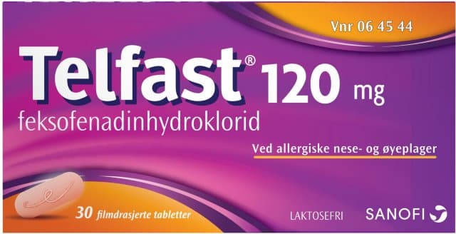 Telfast bivirkninger