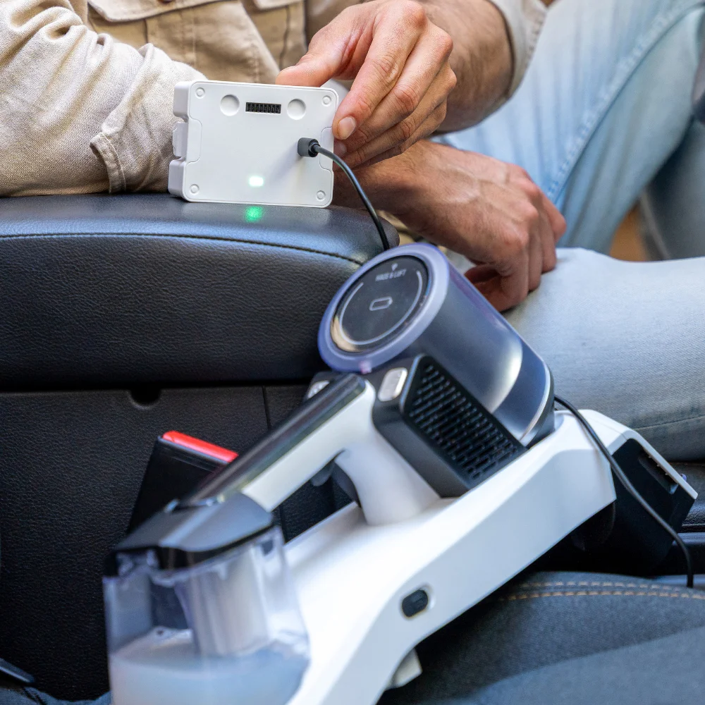 Avtakbart batteri med USB-C-lading
